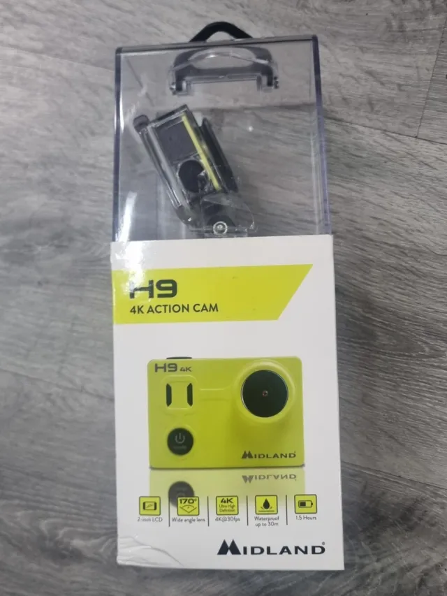 Cámara de acción Midland H9 4K