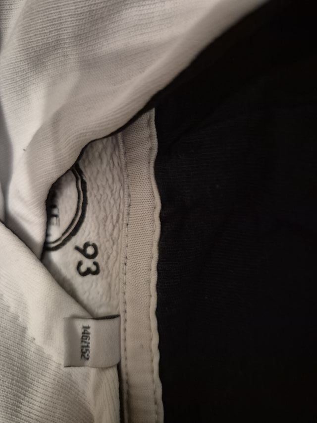 Sudadera blanca y amarilla 10/11 años