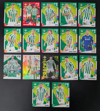 17 Cromos Liga 2024-2025 Real Betis