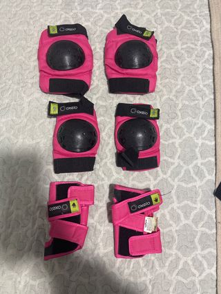 Protecciones Oxelo Niños Rosa