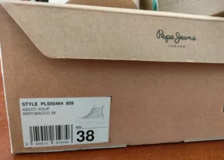 Anfibi Pepe Jeans donna beige/marrone