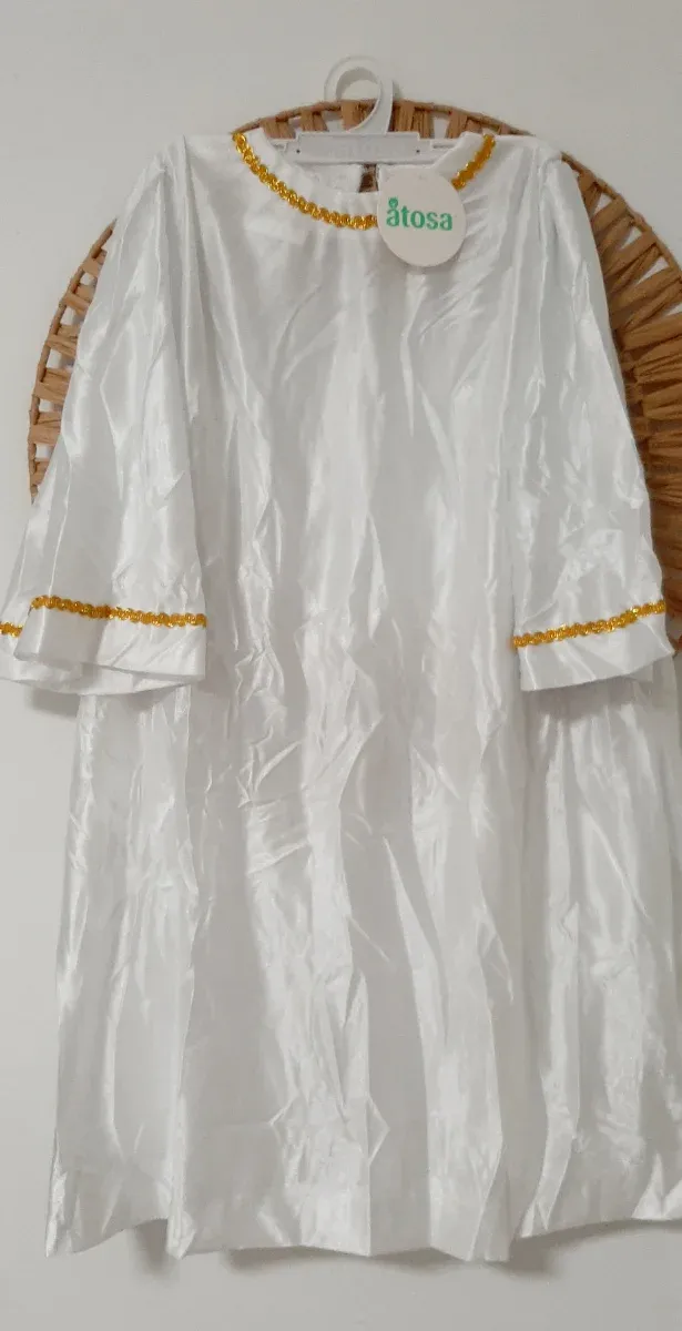 Disfraz Angelito Blanco con Dorado