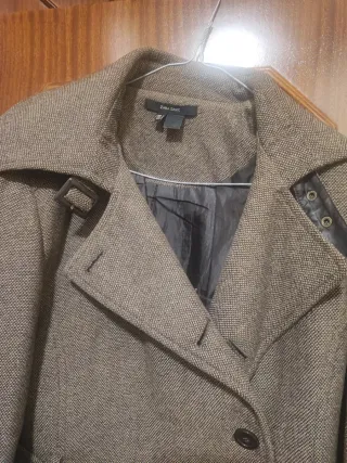 Cazadora gasoeada tonos marrones Zara