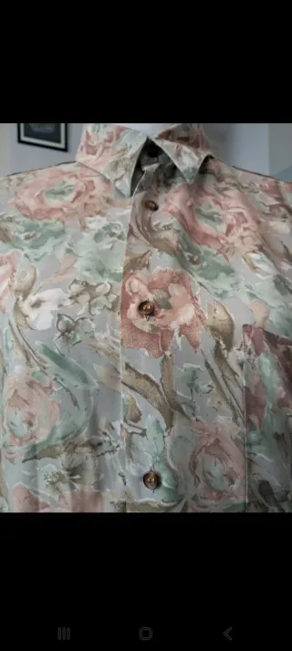 Camicia floreale donna