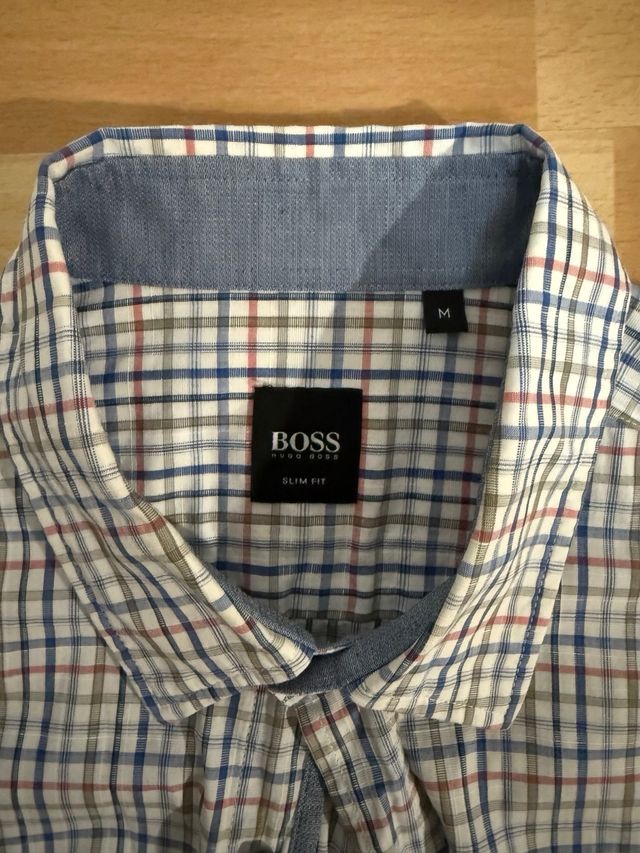 Camisa Hugo Boss Cuadros Talla M