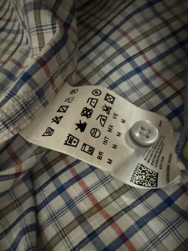 Camisa Hugo Boss Cuadros Talla M