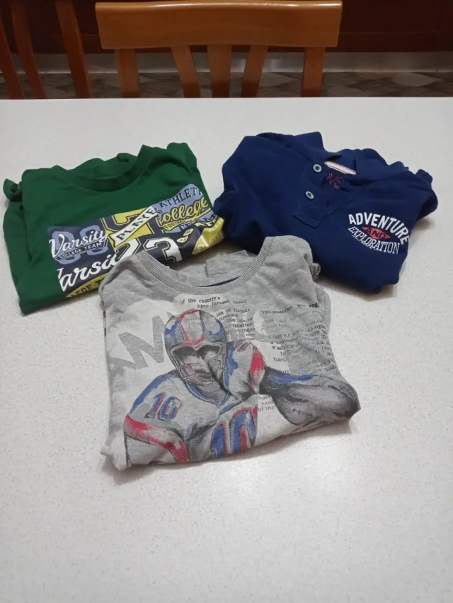 Lotto 3 Magliette Bambino OVS