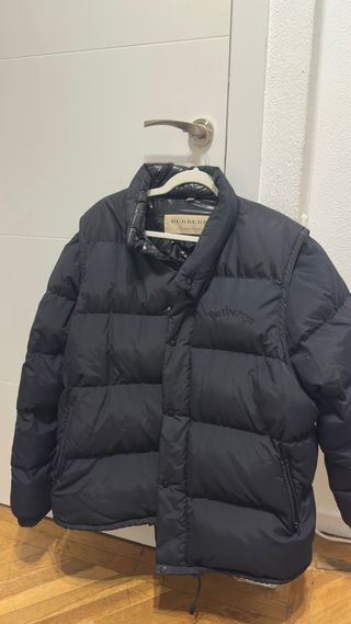 Abrigo Puffer Burberry Negro