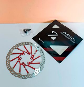 Disco de freno MTB 180mm rojo