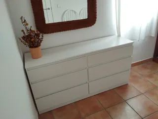 Cassettiera Kullen IKEA a 6 cassetti bianca