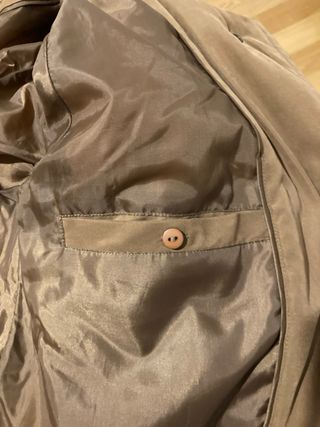 Abrigo vintage oversize marrón invierno