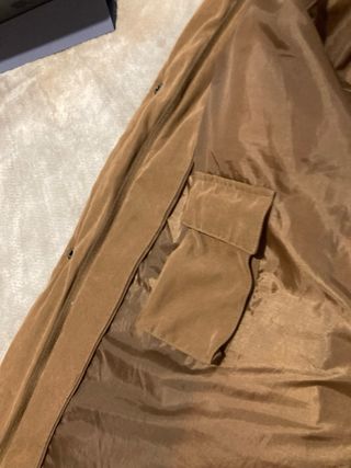 Abrigo vintage oversize marrón invierno