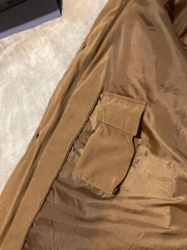 Abrigo vintage oversize marrón invierno