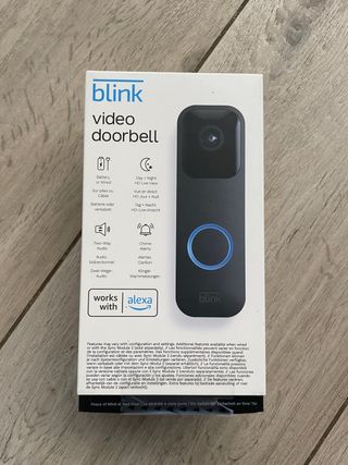 Blink Video Doorbell HD Wi-Fi nuovo Sigillato