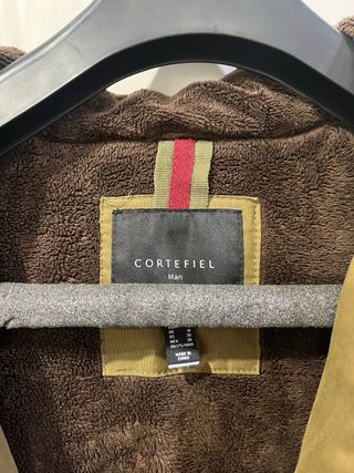 Abrigo Cortefiel Verde Oliva