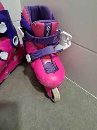 Patines en línea y protecciones infantiles. Decath