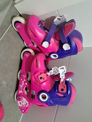 Patines en línea y protecciones infantiles. Decath