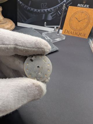 Esfera de diamante negro Rolex Datejust de 36 mm