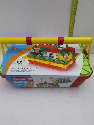 Quercetti GeoVille Toolbox 68 pezzi