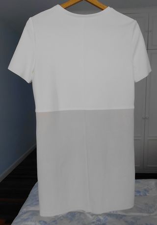 Vestido Zara Blanco