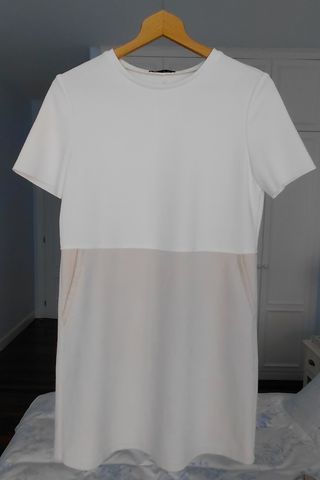 Vestido Zara Blanco