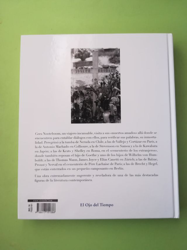 Tumbas de poetas y pensadores Cees Nooteboom