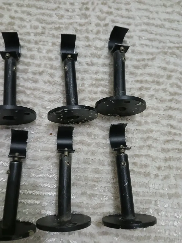 Soportes para cortinas (8 unidades)