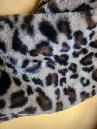 Bolso peluche leopardo