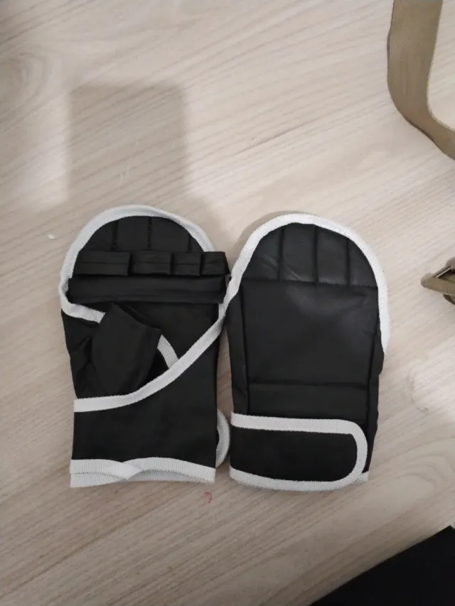 Mezzi guanti Fit boxe/Kickboxing neri