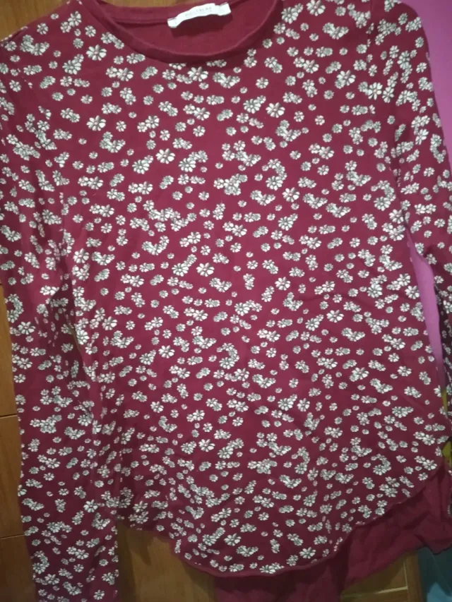 Camiseta niña flores