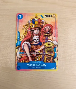 carta Monkey d.luffy Promo 2nd Anniversary