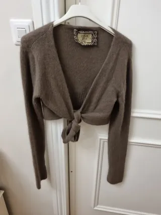 Torera BSK punto angora marrón Talla
