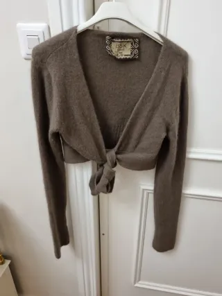 Torera BSK punto angora marrón Talla