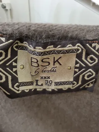 Torera BSK punto angora marrón Talla