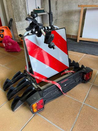 Portabicicletas bola remolque