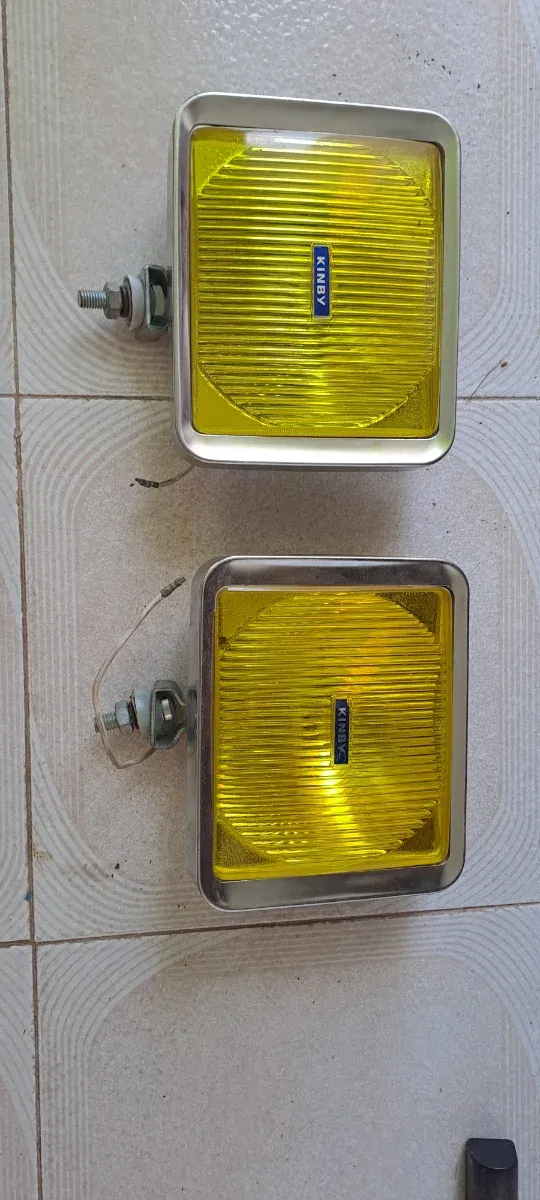 Faros auxiliares amarillos Kimby