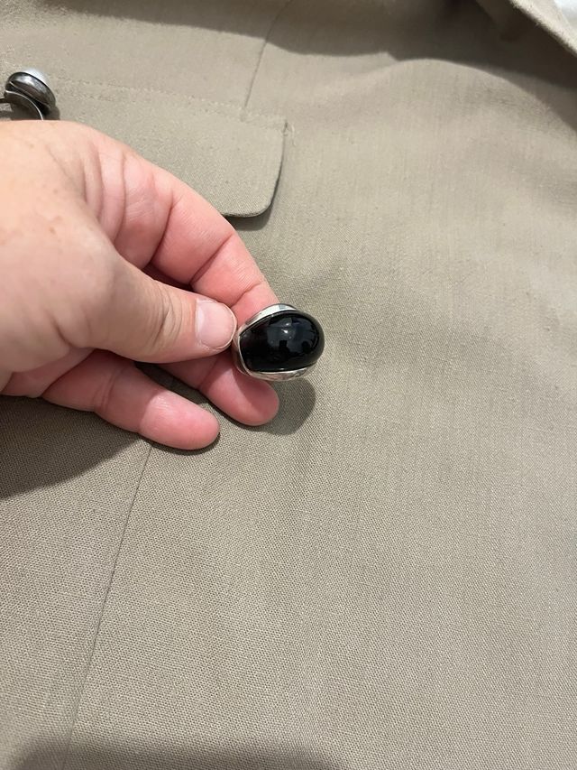 Anillo Plata con Ónix Morellato