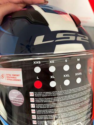 Casco LS2 FF320 Stream Evo Loop Azul/Rosa