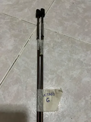 2 Varillas 115cm una de tetones y la otra demuesca