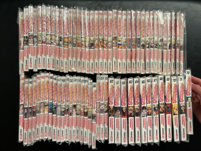 Manga Naruto Serie Completa 1-72 Italiano