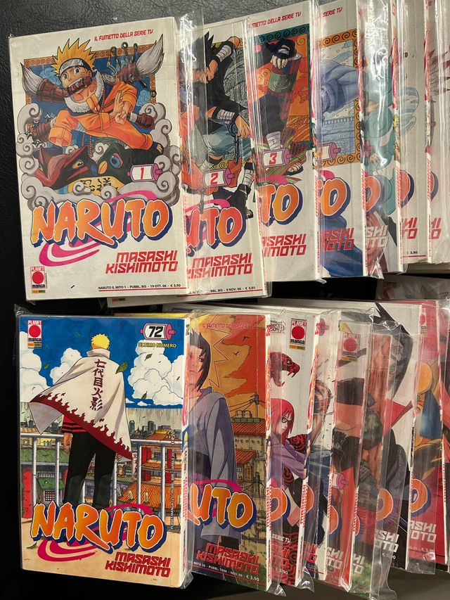 Manga Naruto Serie Completa 1-72 Italiano