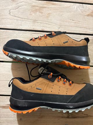 Zapatos de Seguridad Marrones y Negros