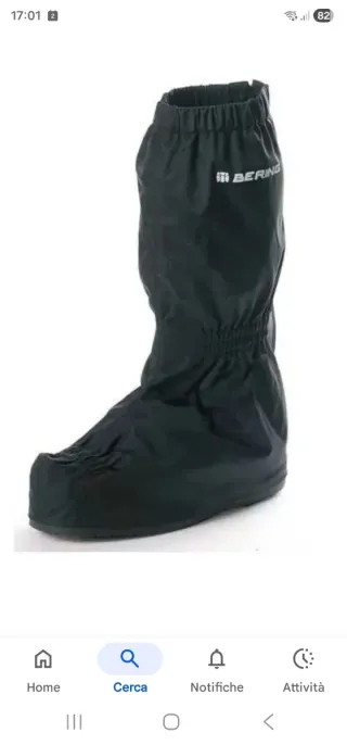 Copriscarpe Bering neri