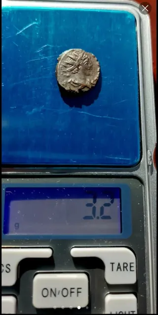 Moneda Romana César Tétrico II,Antigua, Numismátic