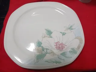 Vajilla Pontesa 56 Piezas Flores