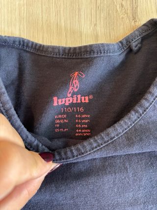 Maglietta Lupilu blu 4/6 anni in 100% cotone