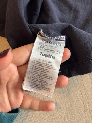 Maglietta Lupilu blu 4/6 anni in 100% cotone