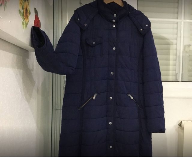 Abrigo plumifero Desigual azul