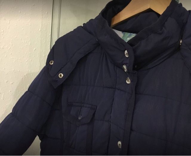 Abrigo plumifero Desigual azul