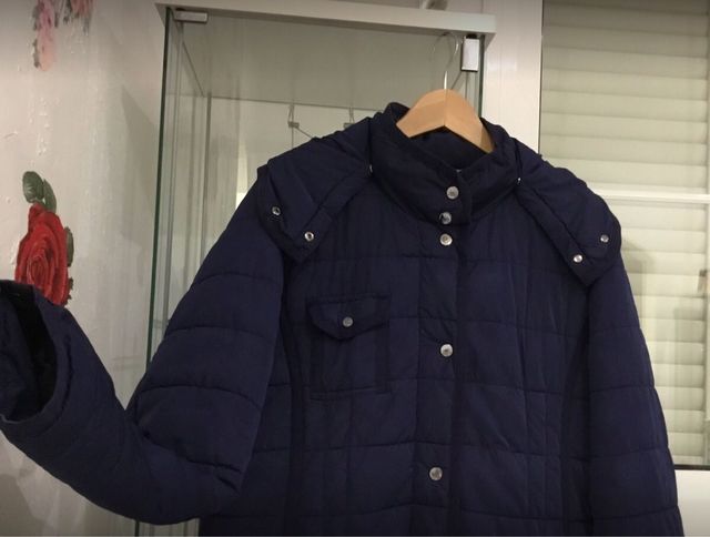 Abrigo plumifero Desigual azul